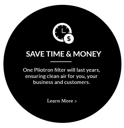 Pliotron Air Filters - long lasting air filter
